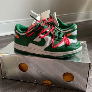 Nike Dunk Low Off-White Pine Green 5.5